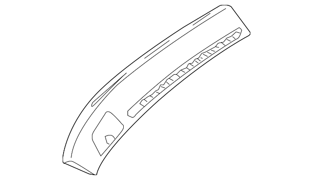 Defroster Trim - Porsche (997-552-175-01-8W7)