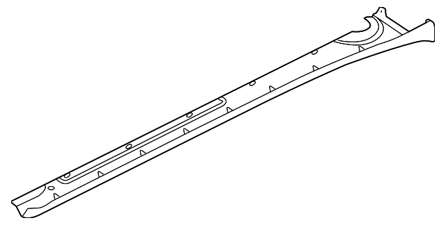 Rocker Molding - Porsche (997-504-364-01-01C)